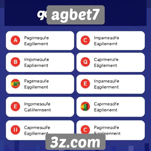 Métodos de pagamento aceitos no AGBET7